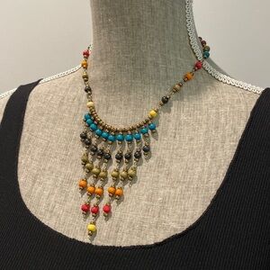 Breads Boho Statement Necklace